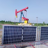 Solar power generating wall